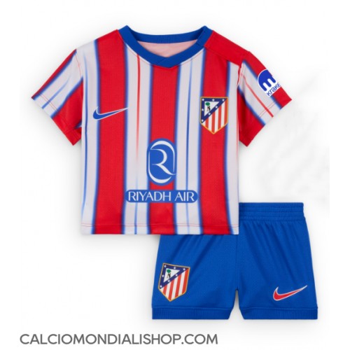 Maglie da calcio Atletico Madrid Prima Maglia Bambino 2024-25 Manica Corta (+ Pantaloni corti)